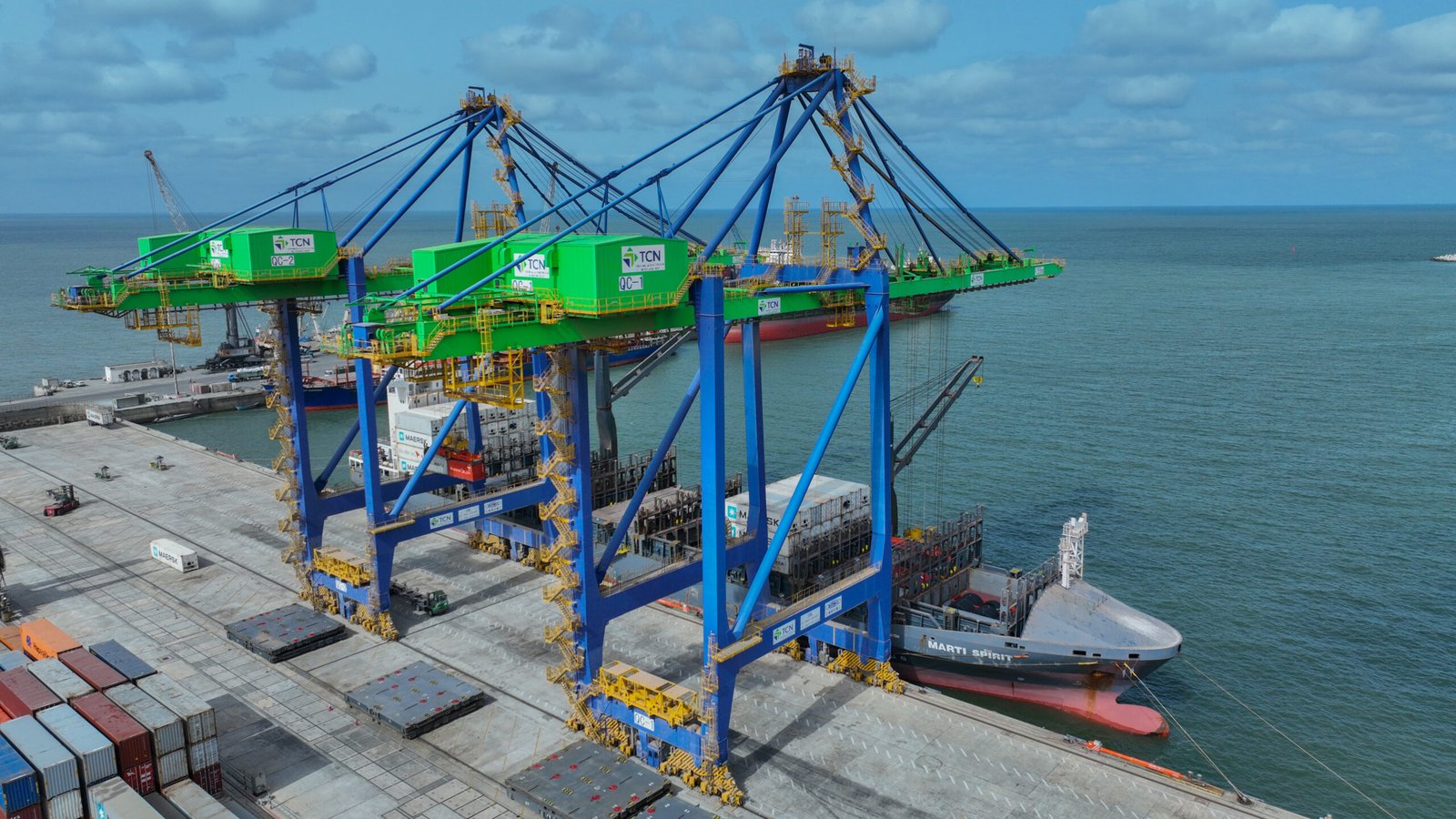 Grues portiques STS